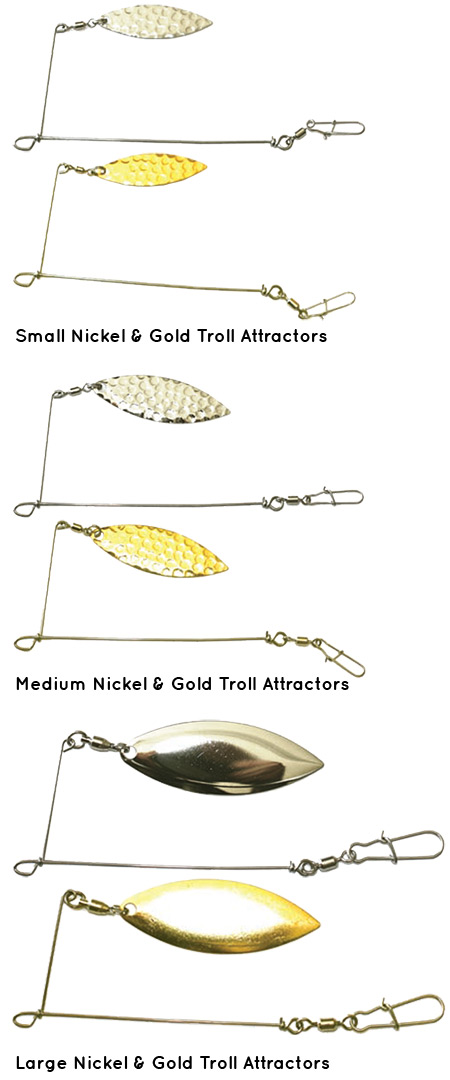 Troll Attractors fishing lures