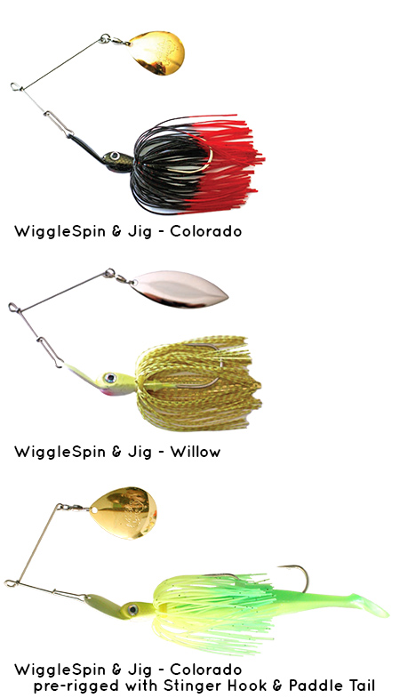 WiggleSpin & Jig fishing lures